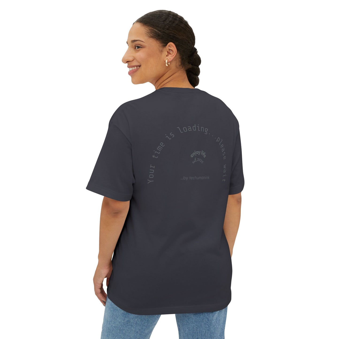Copy of Unisex Oversized Graphic Tee, Low Power Mode Shirt, Tech Lover Gift, Funny Tee, Casual Wear, Unique Mom's Day Present