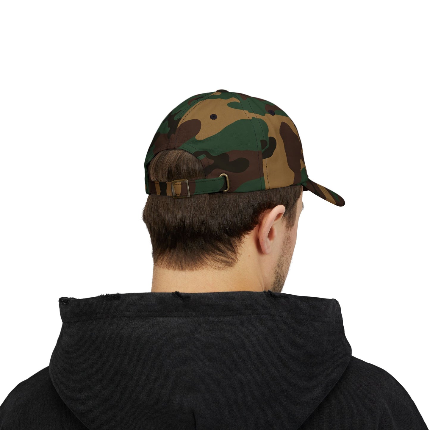 Camo Dad Cap with 'Battery Low' Patch, Casual Baseball Hat, Unique Gift for Father's Day, Outdoor Wear, Trendy Cap, Dad Accessories