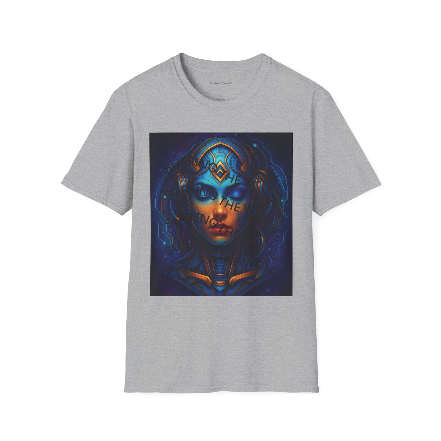 Unisex Graphic T-Shirt, Empowering Quote Tee, Unique Art Shirt, Gender-Neutral Fashion, Statement Piece for Any Occasion