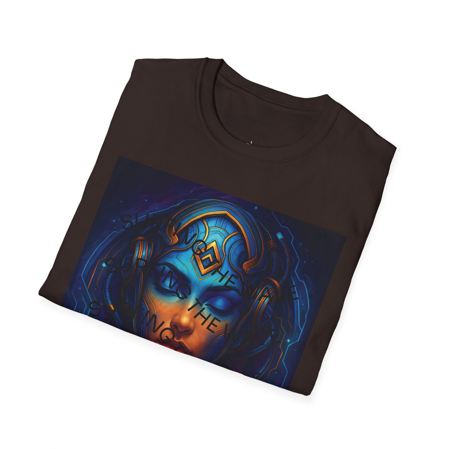 Unisex Graphic T-Shirt, Empowering Quote Tee, Unique Art Shirt, Gender-Neutral Fashion, Statement Piece for Any Occasion