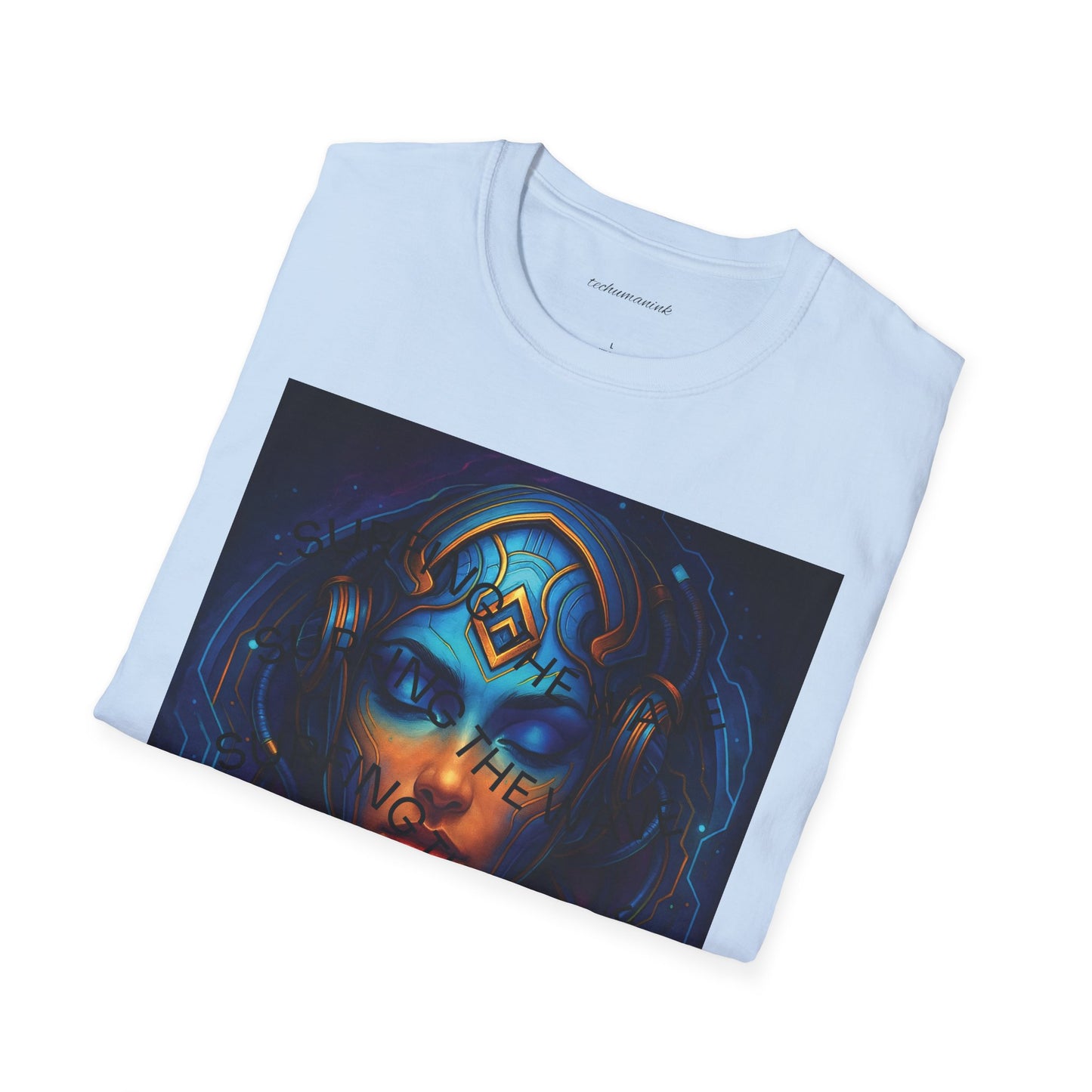 Unisex Graphic T-Shirt, Empowering Quote Tee, Unique Art Shirt, Gender-Neutral Fashion, Statement Piece for Any Occasion