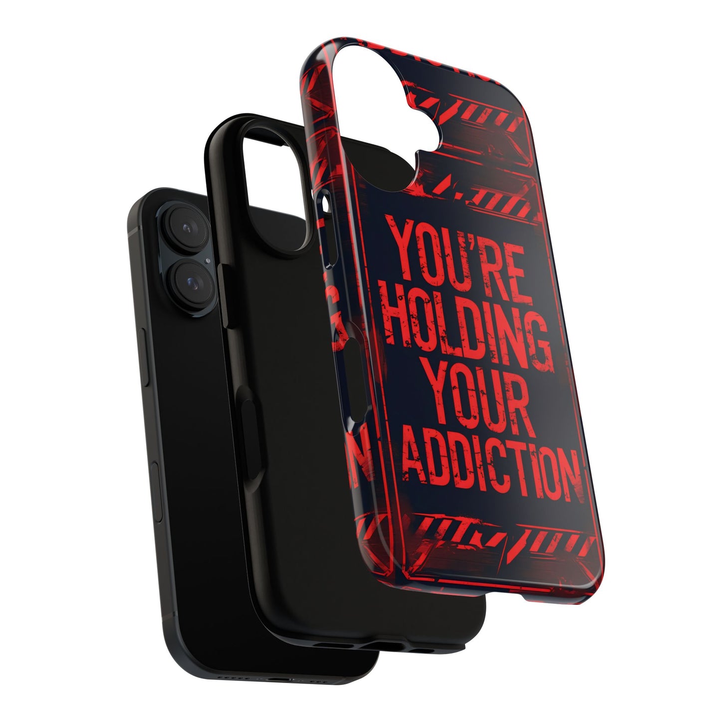 Tough Cases - You're Holding Your Addiction Phone Case, Unique Gift for Gamers, Stylish Accessories for Tech Lovers, Protective Cover [...]