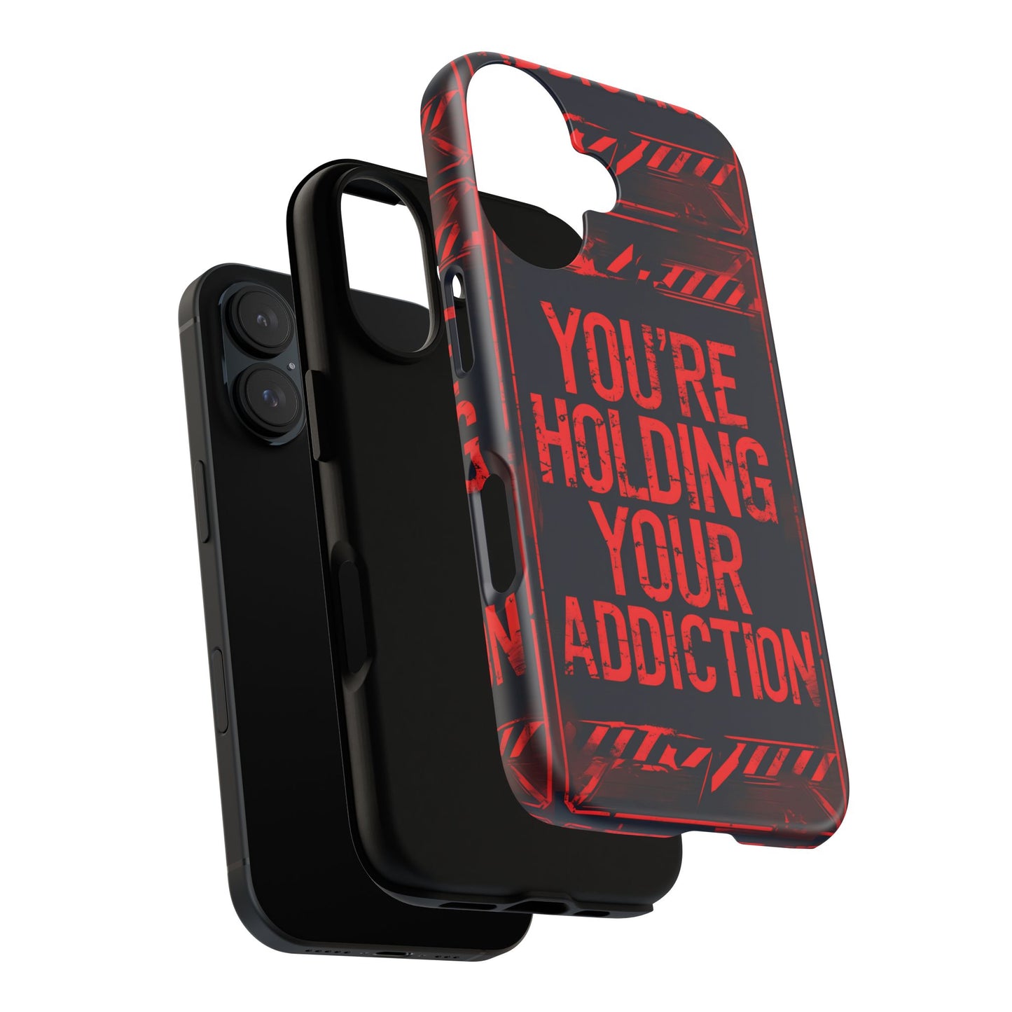 Tough Cases - You're Holding Your Addiction Phone Case, Unique Gift for Gamers, Stylish Accessories for Tech Lovers, Protective Cover [...]